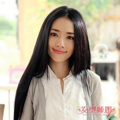 女性发型之美，拉直发型图片的魅力展现